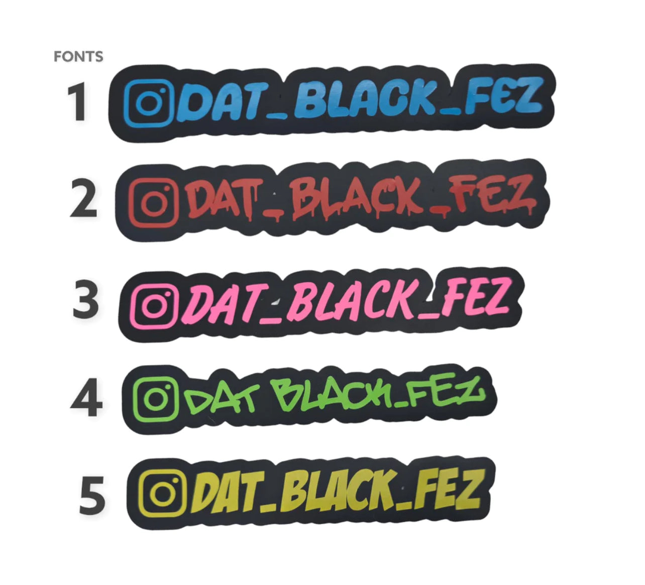 Instagram Decal